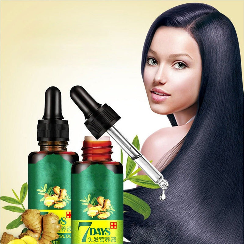 7 Day Ginger Germinal Oil Hair