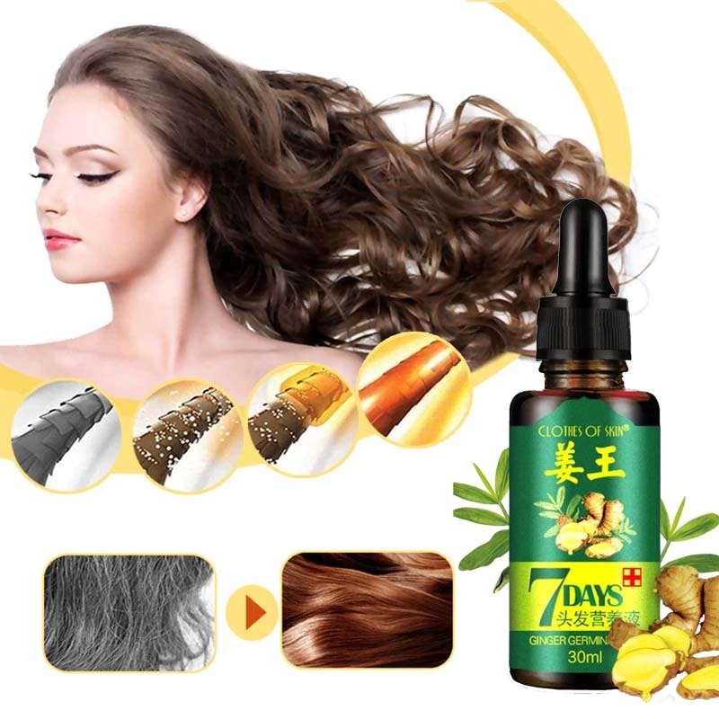 7 Day Ginger Germinal Oil Hair